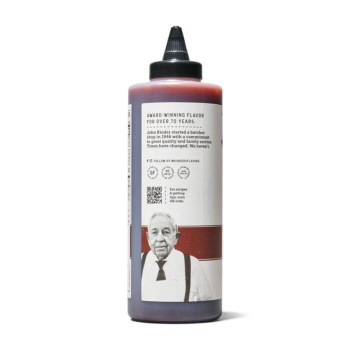 Hickory Brown Sugar Bbq Sauce | Pack Of 1 | 27 Ounce | Kinders Sauce | Larger Size | Great For Barbecue, Glaze, Dipping And Marinade | Gluten Free | No High Fructose Corn Syrup | Authentic Premium Product - Image 2