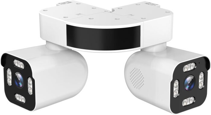 Dual Lens WiFi Outdoor Cameras For Home Security, 2.5K/5MP House Cameras With Audio And Video, PTZ Security Cameras Wireless Outdoor With Auto Tracking, Outdoor Camera Wired Support Color Night Vision - Image 8