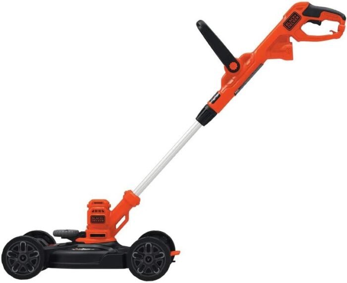 BLACK+DECKER 3-in-1 Corded Lawn Mower, String Trimmer & Edger, 12-Inch (BESTA512CM) - Image 2