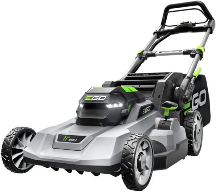 EGO LM2112 21-Inch 56-Volt Cordless Push Lawn Mower with Upgraded Brushless Motor, 4.0Ah Battery, and Charger