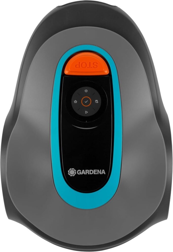 GARDENA 15201-20 SILENO Minimo - Automatic Robotic Lawn Mower with Bluetooth app, Boundary Wire - for lawns up to 2700 Sq Ft, Made in Europe, Grey - Image 9