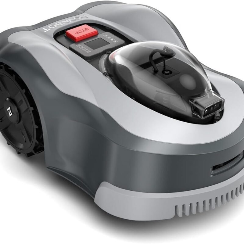 N2000 Robot Lawn Mower Perimeter Wire Free RTK,TOF,Vision Robotic Lawnmower 1.5 Acres,AI-Assisted Mapping,Virtual Boundary,Multi-Zone Management,APP Control,Cut Height 0.8"-3.5",Anti-Theft