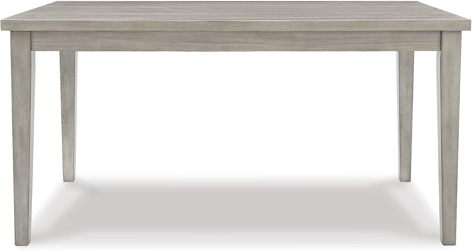 Signature Design by Ashley Parellen Modern Farmhouse Rectangular Dining Room Table, Gray - Image 4