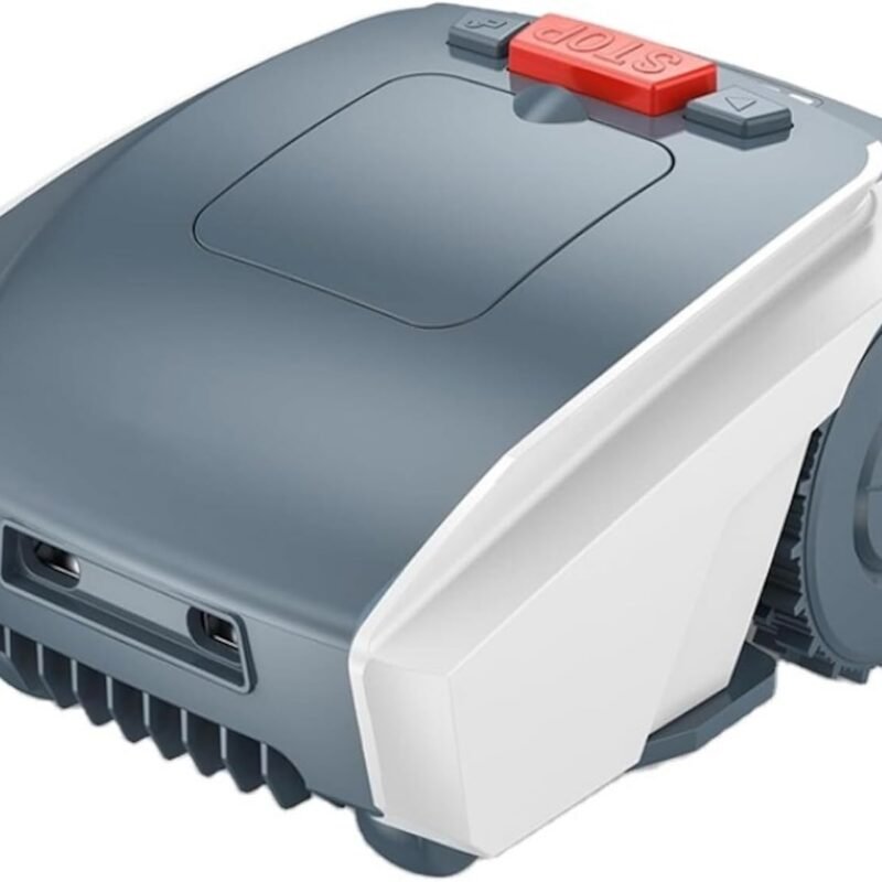 18RM Robotic Lawn Mower, Automatic, Battery Powered, 2.17 inches, for Lawns up to 16,100 Sq. Ft (Gray) (European Standard)