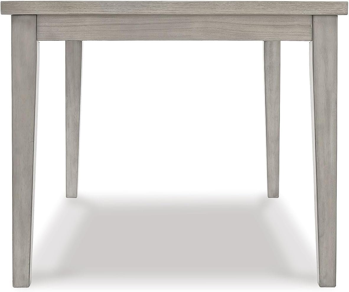 Signature Design by Ashley Parellen Modern Farmhouse Rectangular Dining Room Table, Gray - Image 5