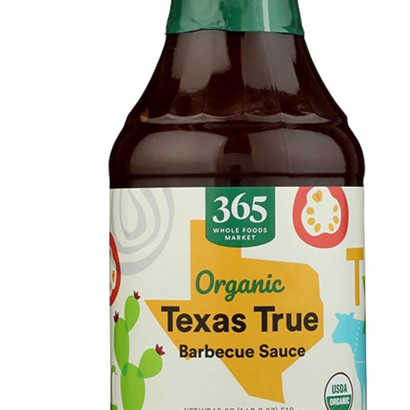 365 by Whole Foods Market, Bbq Texas True Organic, 18 Ounce