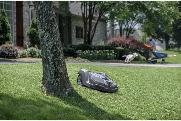 Husqvarna Automower 430XH Robotic Lawn Mower with GPS Assisted Navigation, Automatic Lawn Mower with Self Installation and Ultra-Quiet Smart Mowing Technology for Medium to Large Yards (0.8 Acre) - Image 2