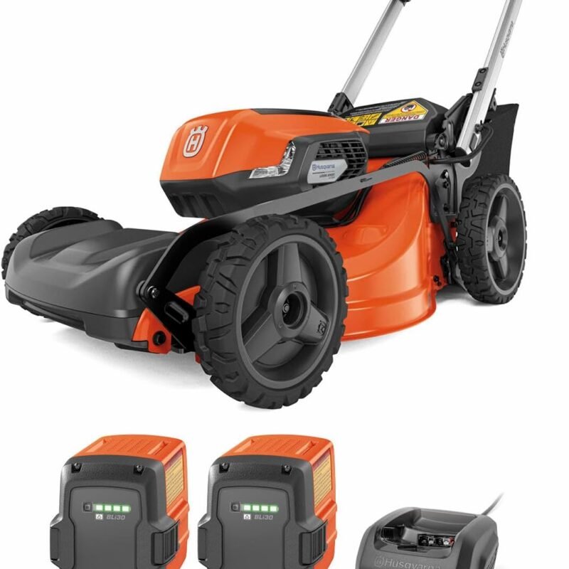 Husqvarna 970607602 LE-322 40V Lawn Xpert Brushless Lithium-Ion 21 in. Cordless Push Lawn Mower Kit (7.7 Ah)