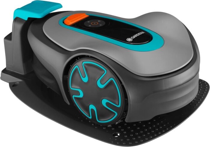 GARDENA 15201-20 SILENO Minimo - Automatic Robotic Lawn Mower with Bluetooth app, Boundary Wire - for lawns up to 2700 Sq Ft, Made in Europe, Grey - Image 2