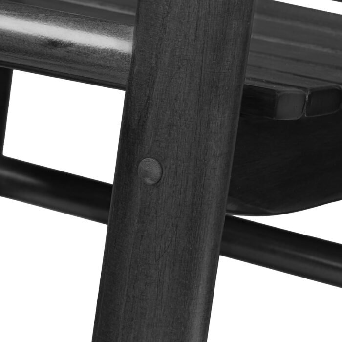 Child's Wood Porch Rocker - Perfect for Indoor or Outdoor All Weather Porch Rocker for Garden,Lawn,Balcony,Backyard and Patio Porch Rocker Use - Suitable for 3-7 Years Old(Black) - Image 6