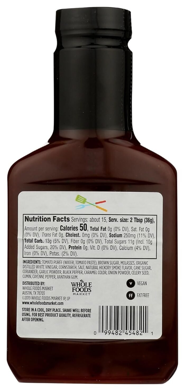 365 by Whole Foods Market, Original Barbecue Sauce, 19.5 Ounce - Image 2