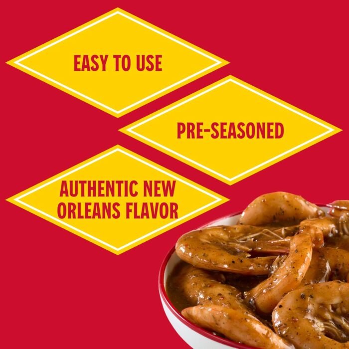 Louisiana Fish Fry Products BBQ Shrimp Sauce Mix, 1.5 Oz, Pack of 12 - Image 8