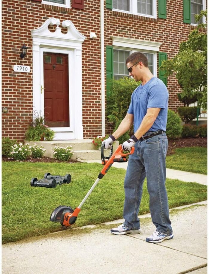 BLACK+DECKER Combination String Trimmer, Lawn Mower, and Edger, Cordless 3-in-1 (MTC220) - Image 7