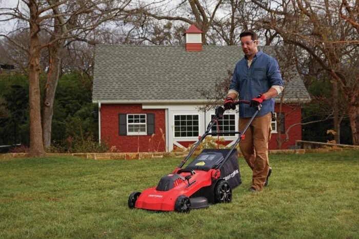 CRAFTSMAN Electric Lawn Mower, 20-Inch, Corded, 13-Ah (CMEMW213), Red - Image 7