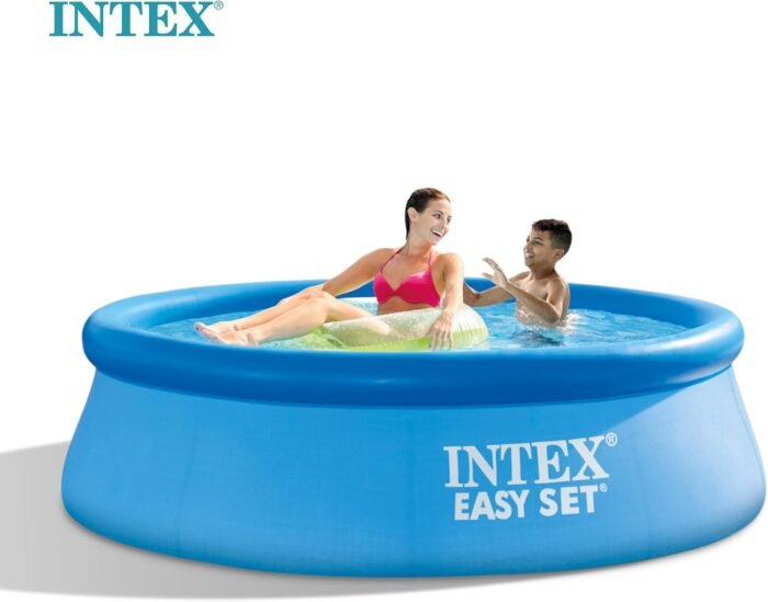 Intex 28110EH Easy Set Inflatable Swimming Pool: 8ft x 30in – Puncture-Resistant Material – Quick Inflation – 639 Gallon Capacity – 23in Water Depth - Image 6