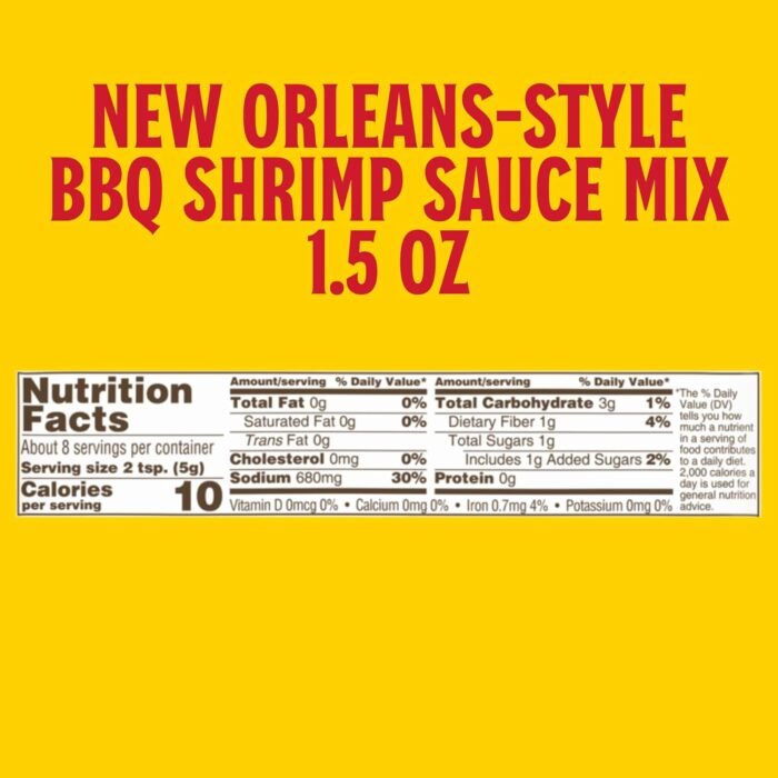 Louisiana Fish Fry Products BBQ Shrimp Sauce Mix, 1.5 Oz, Pack of 12 - Image 2
