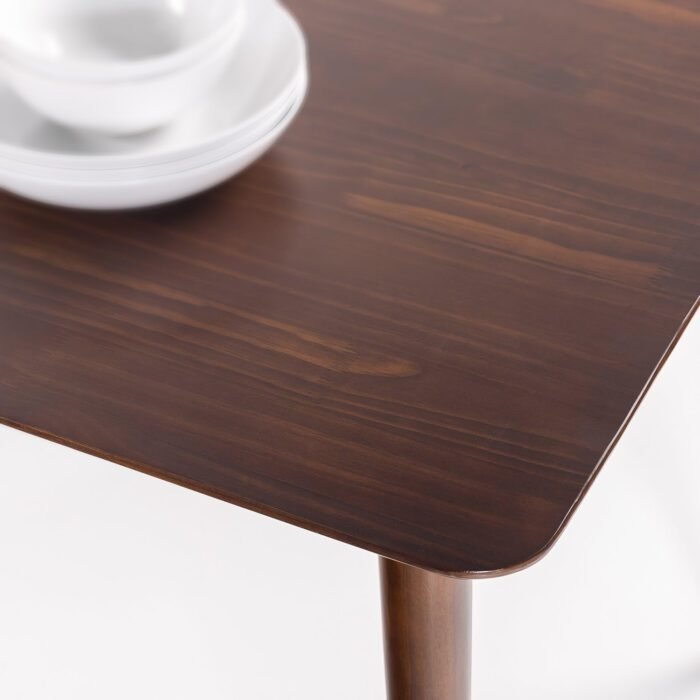 ZINUS Jen 47 Inch Dining Table, Solid Wood Kitchen Table, Easy Assembly, Espresso - Image 4