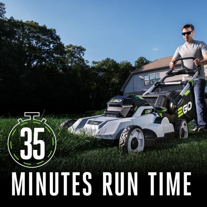 EGO LM2112 21-Inch 56-Volt Cordless Push Lawn Mower with Upgraded Brushless Motor, 4.0Ah Battery, and Charger - Image 4