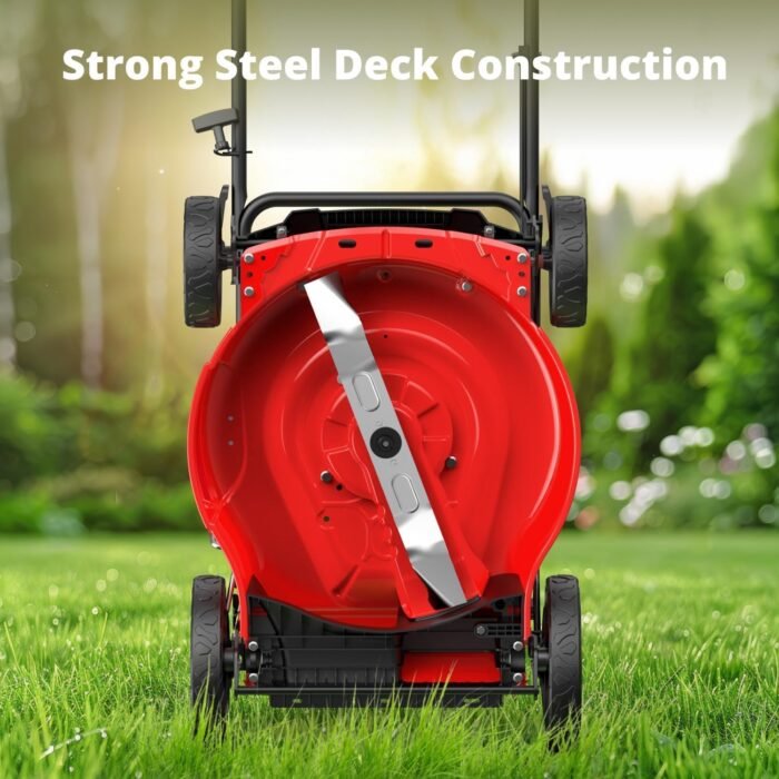 PowerSmart 21" B&S Engine 140cc Self-Propelled Lawn Mower – Durable Steel Deck, 6-Height Adjustments, 3-in-1 Mulching Versatility - Image 6
