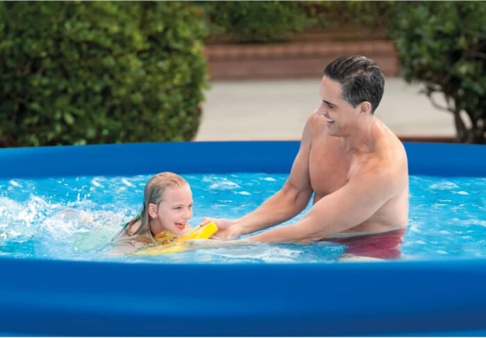 INTEX 28157EH Easy Set Inflatable Swimming Pool Set: 15ft x 33in – Includes 530 GPH Cartridge Filter Pump – Puncture-Resistant Material – 2587 Gallon Capacity – 26in Water Depth - Image 9