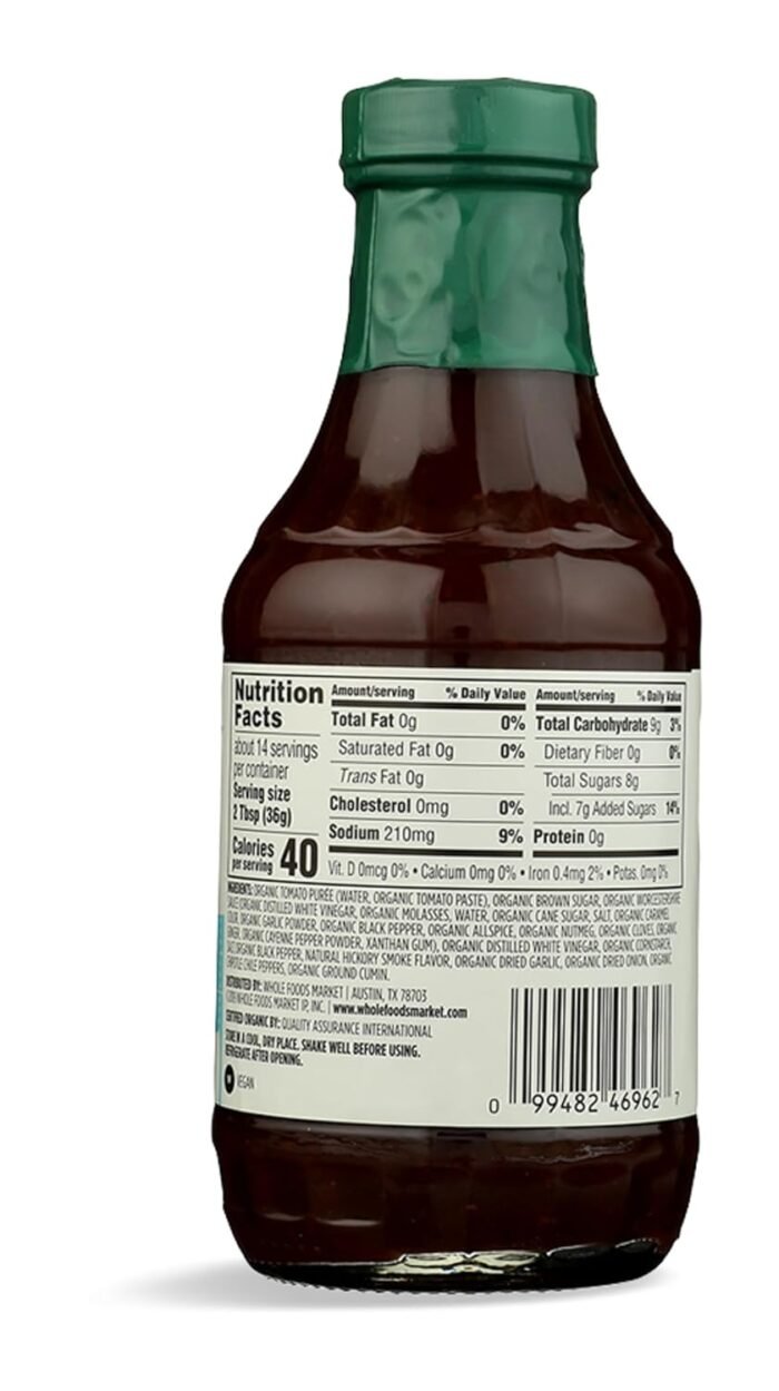 365 by Whole Foods Market, Bbq Texas True Organic, 18 Ounce - Image 2