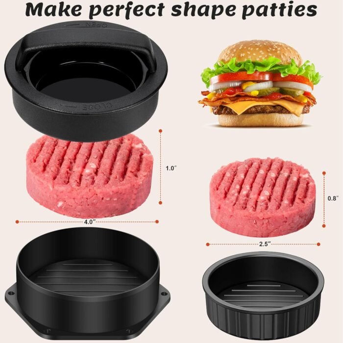 27pcs Blackstone Griddle Accessories Kit, Flat Top Grill Tools for Camp Chef，Hibachi Enlarged Spatula Gift Set with Basting Cover，Burger Press Patty Maker for Outdoor BBQ Teppanyaki - Image 4