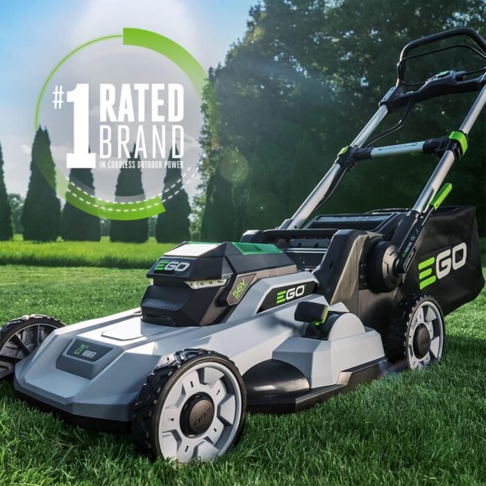 EGO LM2112 21-Inch 56-Volt Cordless Push Lawn Mower with Upgraded Brushless Motor, 4.0Ah Battery, and Charger - Image 2