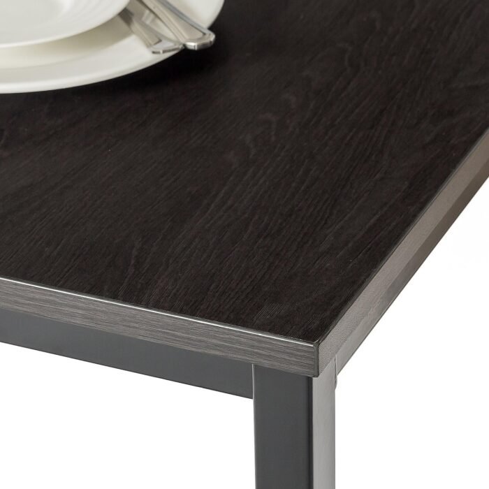 ZINUS Louis Modern Studio Collection Soho Dining Table with Two Benches (3 piece set) - Espresso - Image 5