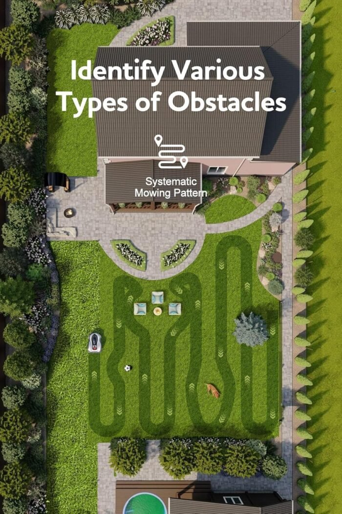 N2000 Robot Lawn Mower Perimeter Wire Free RTK,TOF,Vision Robotic Lawnmower 1.5 Acres,AI-Assisted Mapping,Virtual Boundary,Multi-Zone Management,APP Control,Cut Height 0.8"-3.5",Anti-Theft - Image 4