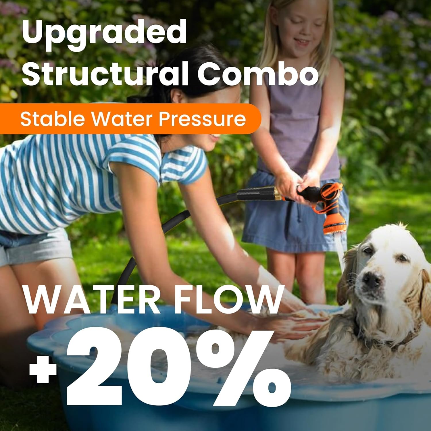 Giraffe Tools AW30 Garden Hose Reel Retractable 1/2" x 100 ft Wall Mounted Water Hose Reel Automatic Rewind, Any Length Lock, 100 ft, Dark Grey - Image 9