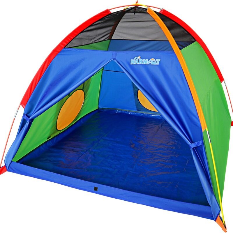 NARMAY® Play Tent Easy Fun Dome Tent for Kids Indoor/Outdoor Fun - 60 x 60 x 44 inch