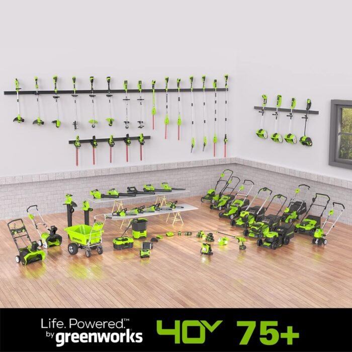 Greenworks 40V 21" Brushless Cordless (Self-Propelled) Lawn Mower (75+ Compatible Tools), 5.0Ah Battery and Charger Included - Image 7