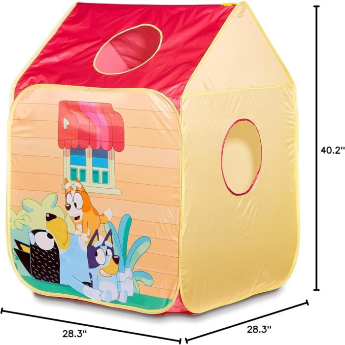 Bluey - Pop 'N' Fun Play Tent - Pops Up in Seconds and Easy Storage, Multicolor - Image 7
