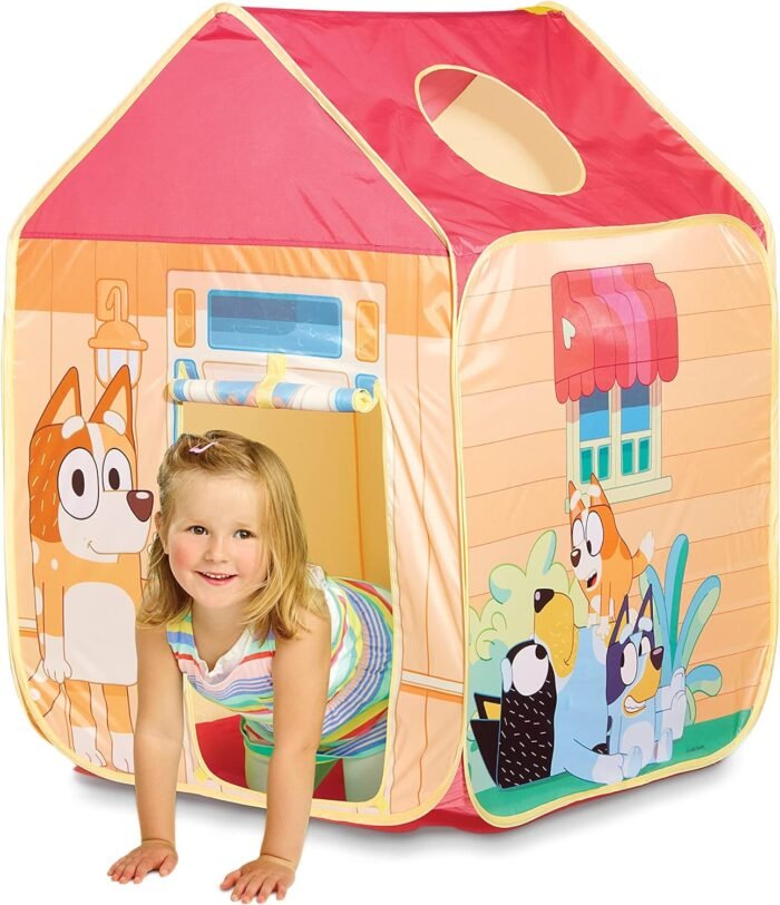 Bluey - Pop 'N' Fun Play Tent - Pops Up in Seconds and Easy Storage, Multicolor - Image 3