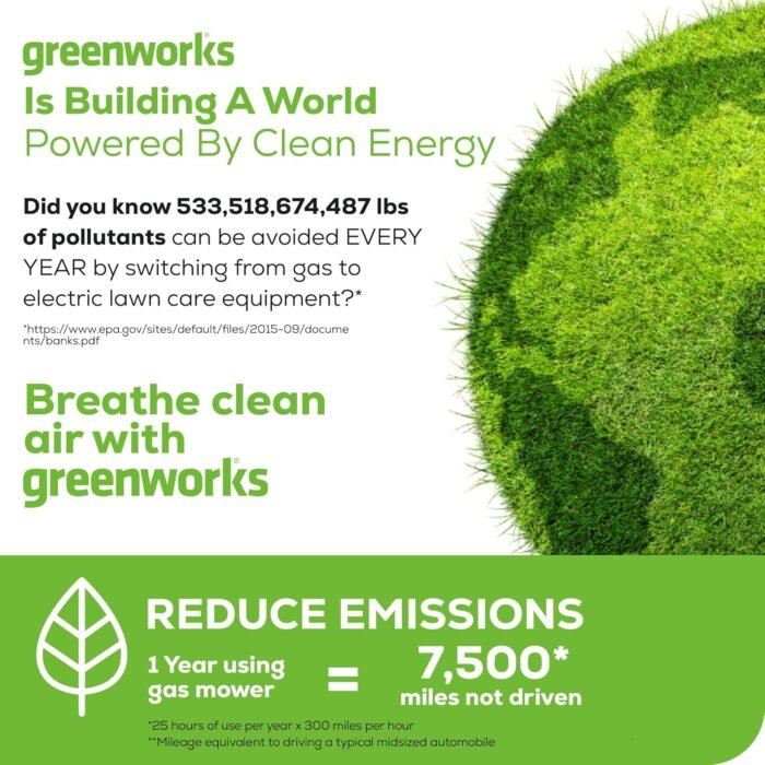Greenworks 40V 21" Brushless Cordless (Smart Pace / Self-Propelled) Lawn Mower (75+ Compatible Tools), (2) 4.0Ah Batteries and Charger Included - Image 13