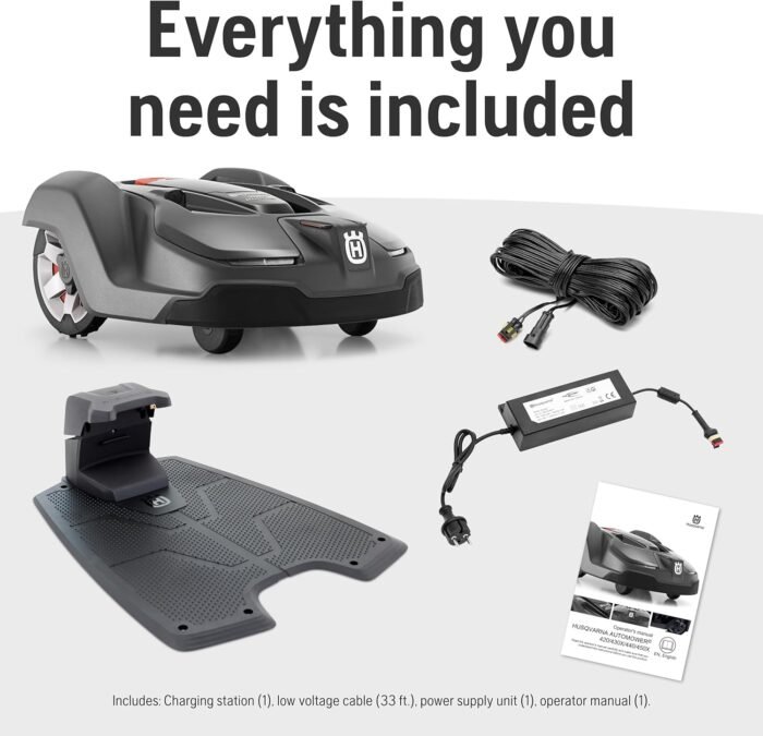 Husqvarna 967853101 Automower 450XH 1.25 Acre Robotic Lawn Mower for Medium to Large Yards - Image 2