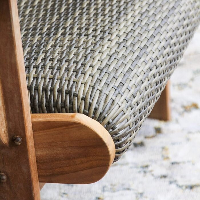 Cambridge Casual Auburn Padded Upholstered Outdoor Adirondack Chair - Image 12