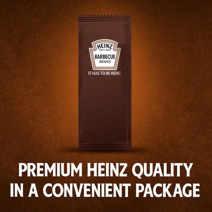 Heinz BBQ Sauce Single Serve Packet (0.4 oz Packets, Pack of 200) - Image 2