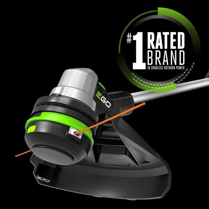 EGO ST1511T 15-Inch 56-Volt Lithium-Ion Cordless String Trimmer Kit Alu Foldable Shaft Battery and Charger Included, 15in Powerload/Telescopic/Gauge(2.5AH), Black - Image 2