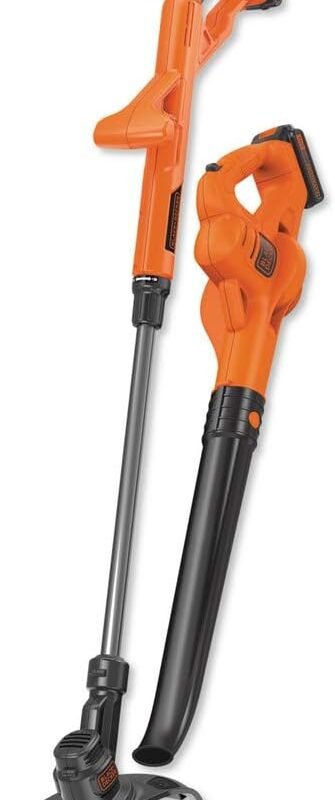 BLACK+DECKER 20V MAX* POWERCONNECT 10 in. 2in1 Cordless String Trimmer/Edger + Sweeper Combo Kit (LCC222)