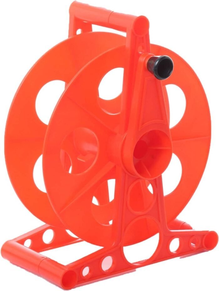 Homeon Wheels Cord Storage Reel with Handle Driven Easy to Use,Holds up to 135 feet