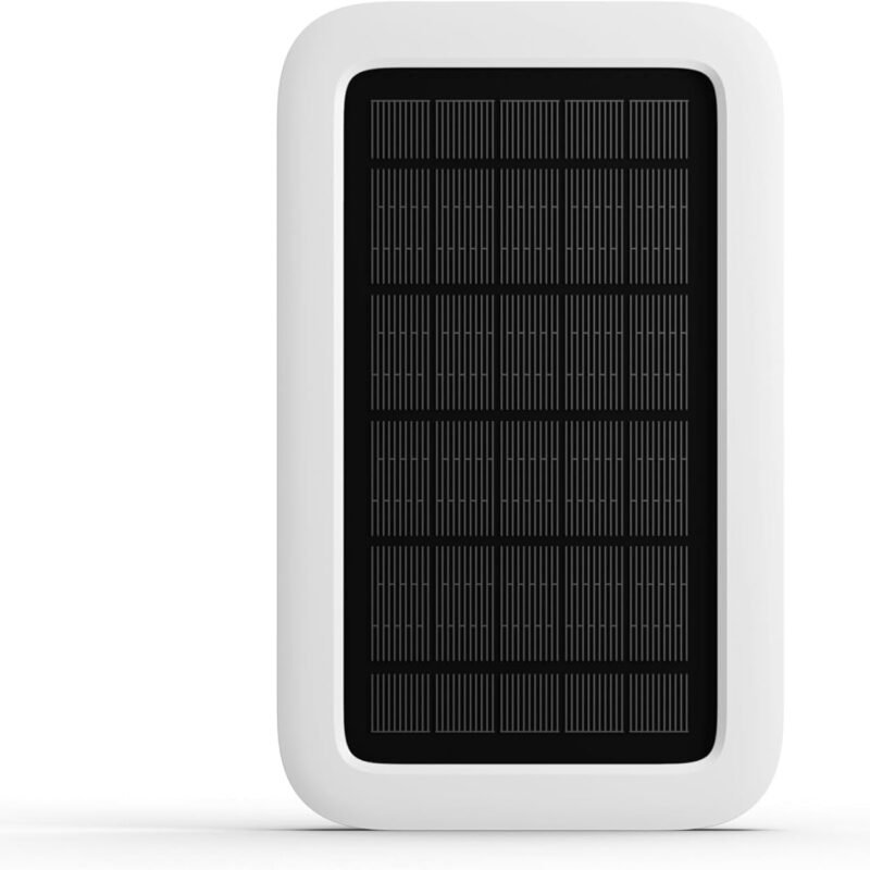 SimpliSafe Solar Panel for Outdoor Security Camera,White