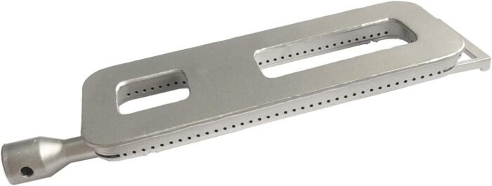 3 Pack Cast Stainless Steel 304 Grill Burner & 3 Lock Pins, 15 3/4 x 4 3/4 in, Upgraded Replacement for CISC, Fits For Coyote Members Mark Bakers Chef Grand Hall BBQ Grills 608SB, Monarch-04A 04B - Image 4
