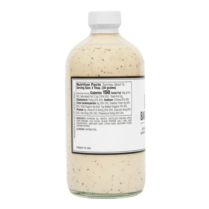Lillie's Q - Ivory Barbeque Sauce, Gourmet BBQ Sauce, Tangy White BBQ Sauce, Sugar-Free Sauce, Premium Ingredients, Made with Gluten-Free Ingredients (16 oz, 3-Pack) - Image 2