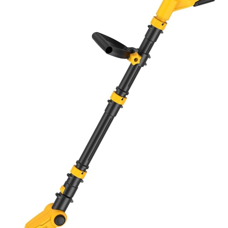 Houselife Cordless String Trimmer Compatible with Dewalt 20V Max Battery 3 in1 Weed Wacker with Auto Line Feed, 12" Electric Weed Eater/Edger Trimmer/Mower, String Trimmers for Lawn Garden(Tool Only)