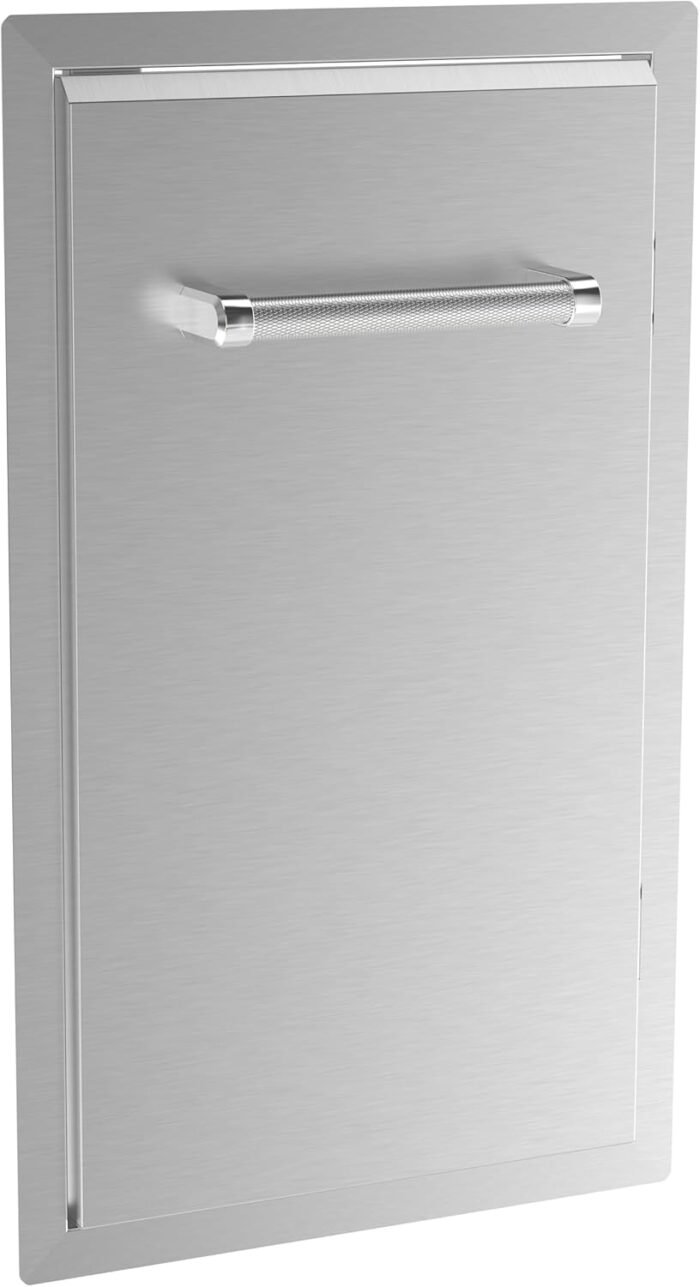 Spire Stainless Steel 30"H Built-in Single Access Door, Perfect for Outdoor Island Kitchens, BBQs, Grilling & Cooking, Universal Mount, 780-0019B - Image 3