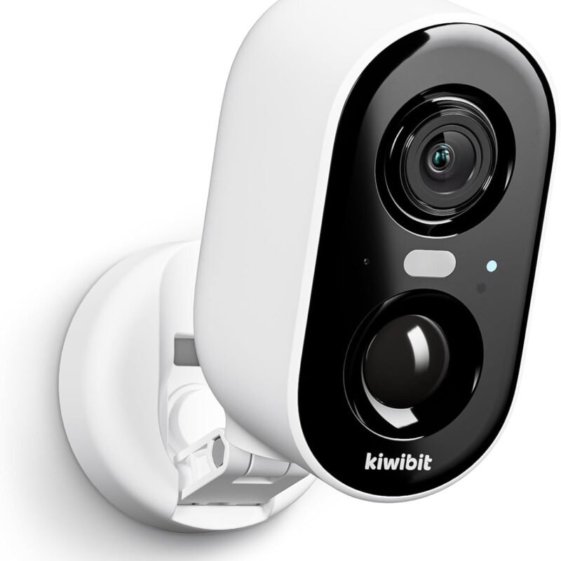 Battery Security Camera 2K, Wireless Outdoor/Indoor, Easy Magnetic Mount, Color Night Vision, 2-Way Audio, Spotlight, Weather-Resistant, AI Detection, Cloud & SD Card Storage