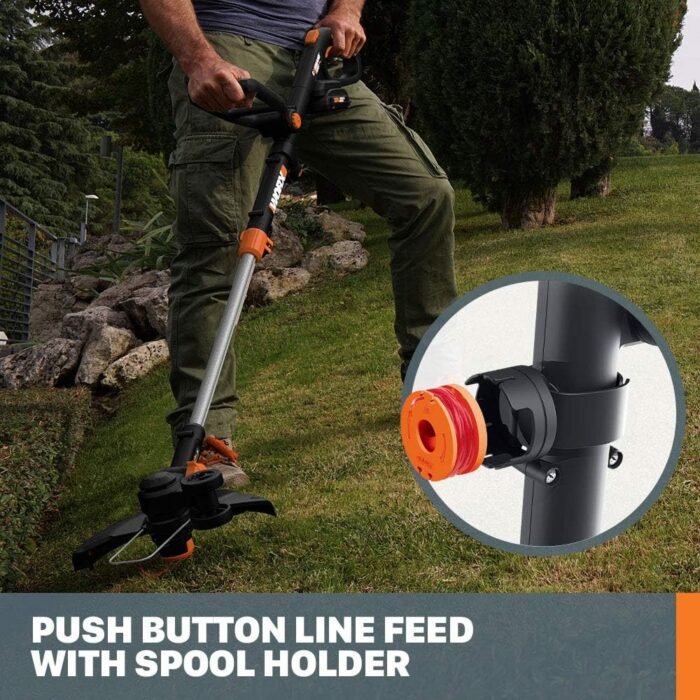 Worx GT Revolution 20V 12" String Trimmer Grass Trimmer/Edger/Mini-Mower, WG170.2 - Image 5