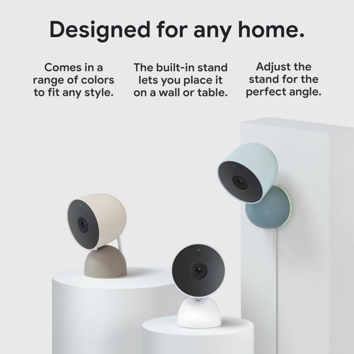 Google Nest Security Cam (Wired) - 2nd Generation - Fog, 1080p, Motion Only - Image 9