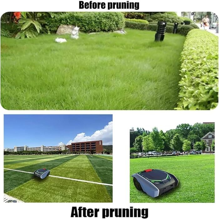 Automatic Lawnmower APP Control,Efficient Pruning Mobile Phone Planning Path Yard Lawn Mower with Self Installation and Ultra-Quiet Smart Mowing Technology for Small to Medium Yards - Image 7